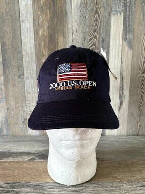 Vintage 2000 US Open Pebble Beach Embroidered Cap Hat